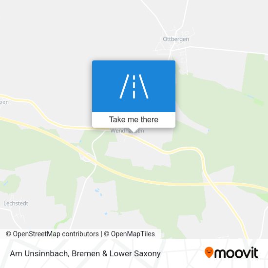 Am Unsinnbach map
