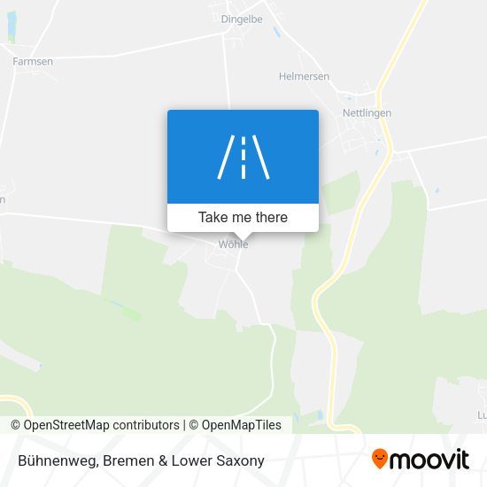 Bühnenweg map