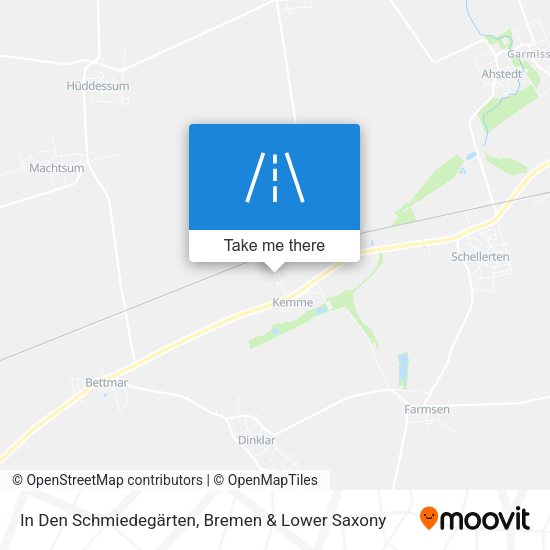 In Den Schmiedegärten map