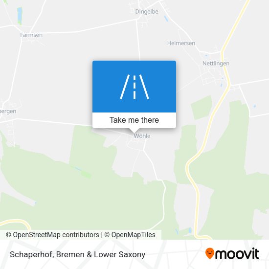 Schaperhof map