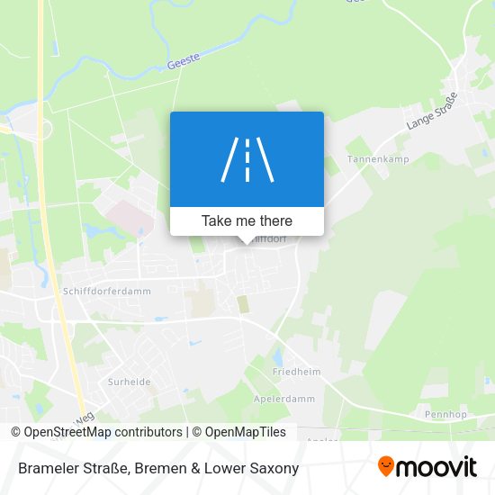Brameler Straße map