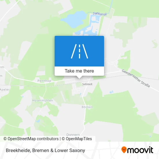 Карта Breekheide