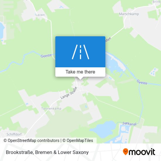 Brookstraße map