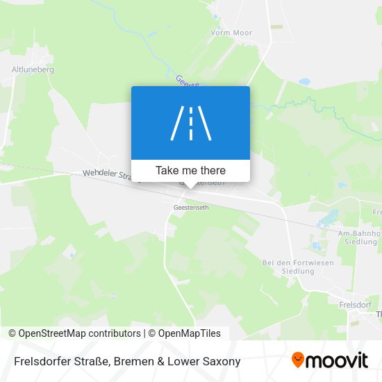 Frelsdorfer Straße map