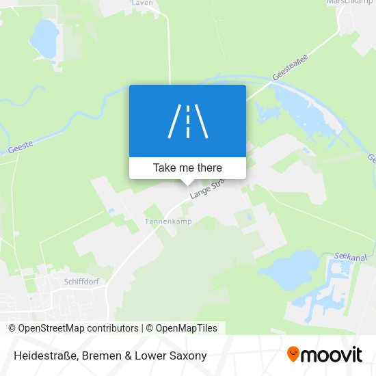Heidestraße map