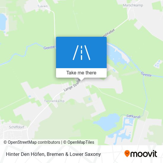 Hinter Den Höfen map