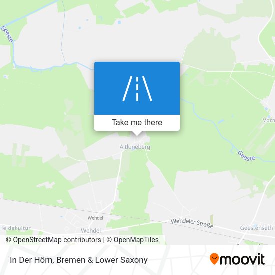 In Der Hörn map