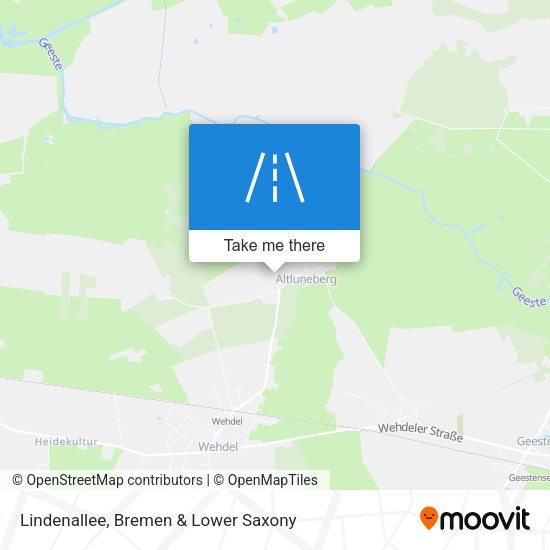 Lindenallee map