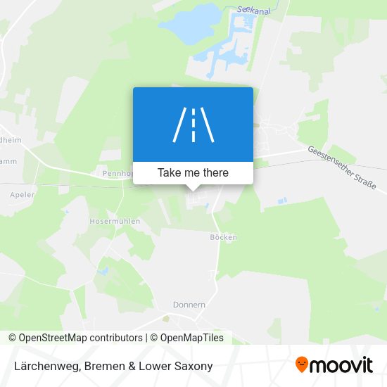 Lärchenweg map