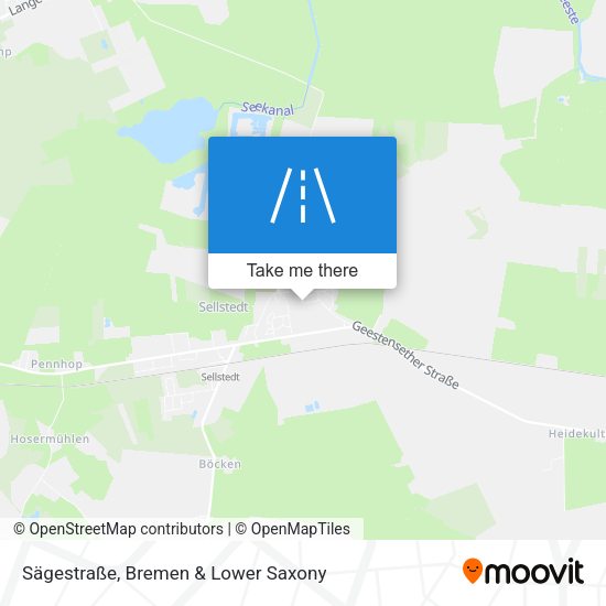 Sägestraße map