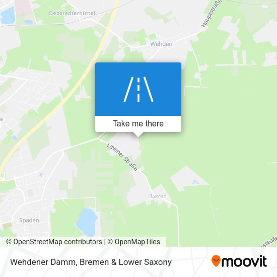 Wehdener Damm map