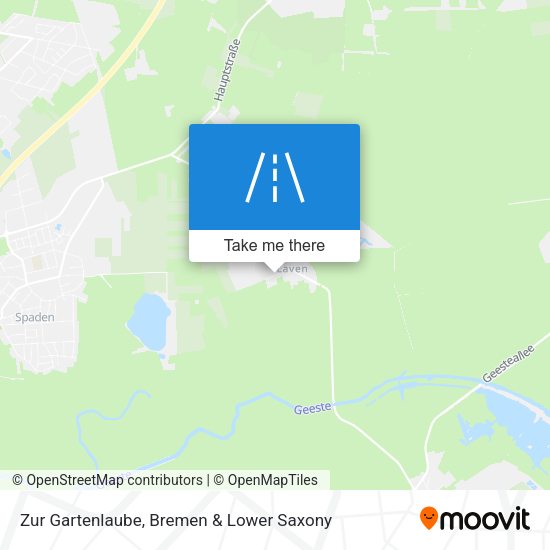 Zur Gartenlaube map