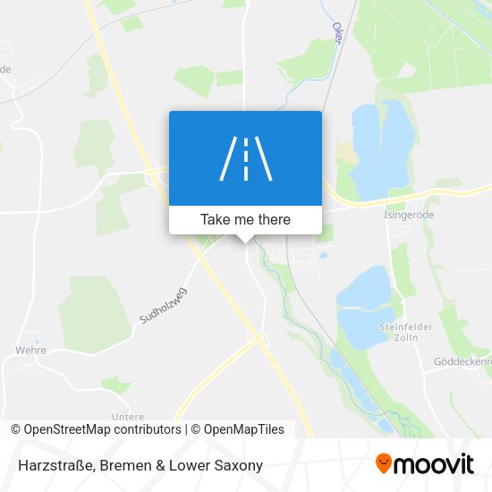 Harzstraße map