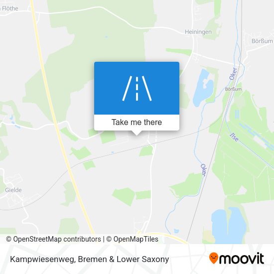 Kampwiesenweg map