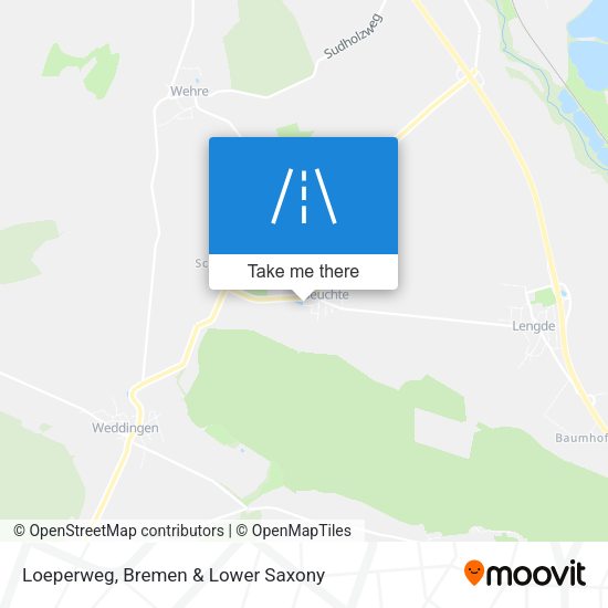 Loeperweg map