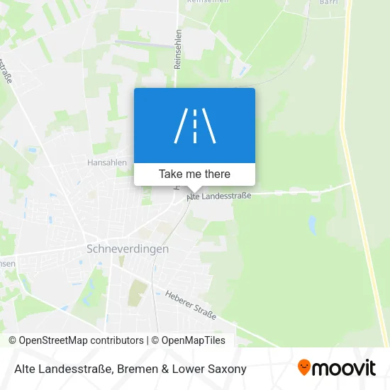 Карта Alte Landesstraße