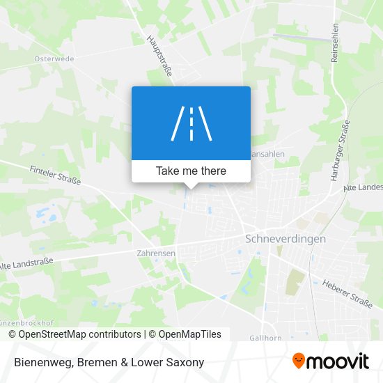 Bienenweg map