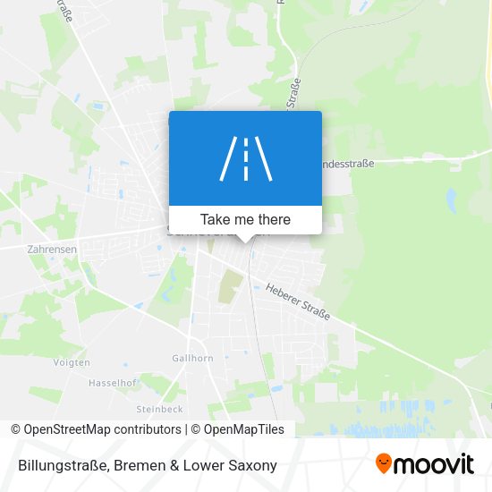 Billungstraße map