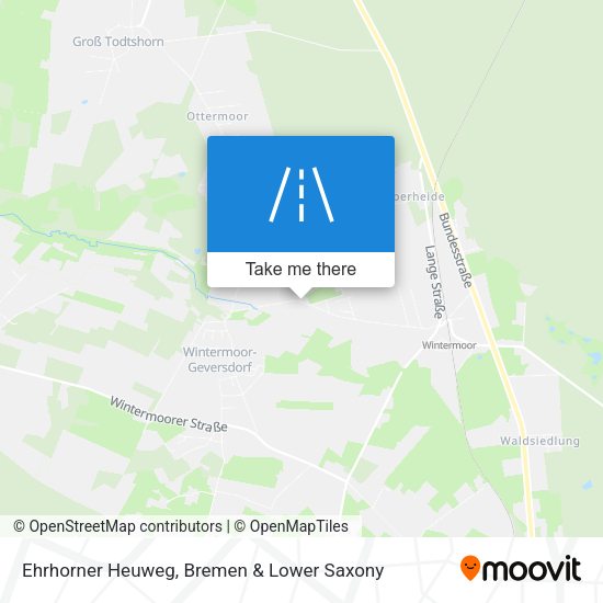 Ehrhorner Heuweg map