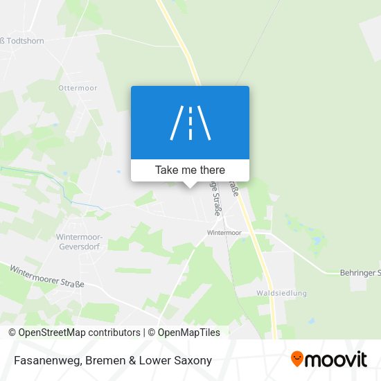 Fasanenweg map
