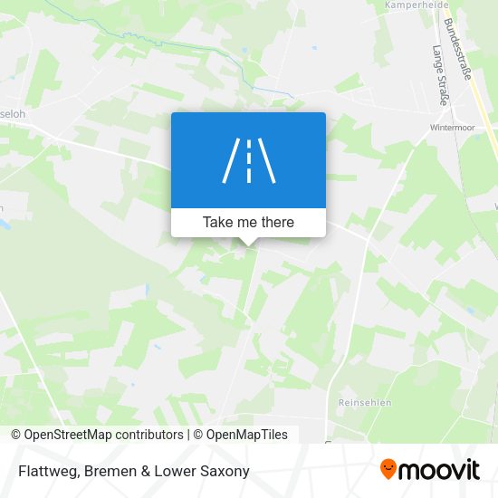 Flattweg map