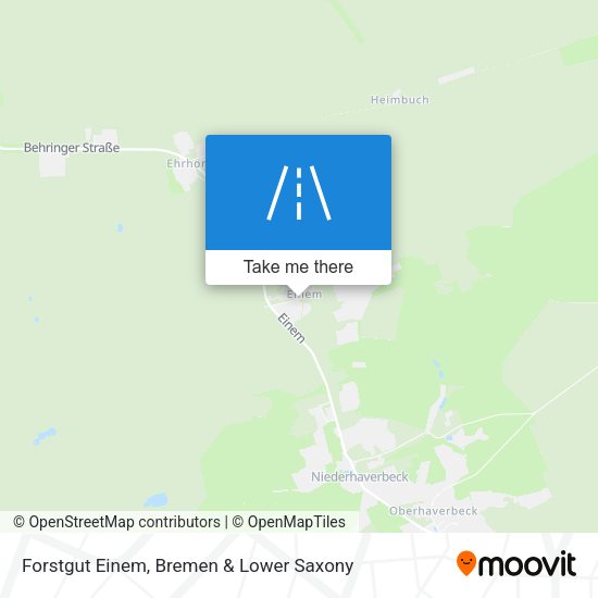 Forstgut Einem map