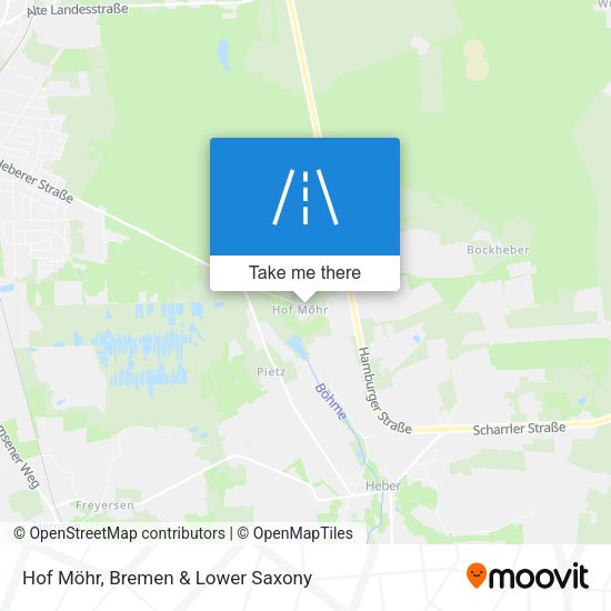 Hof Möhr map