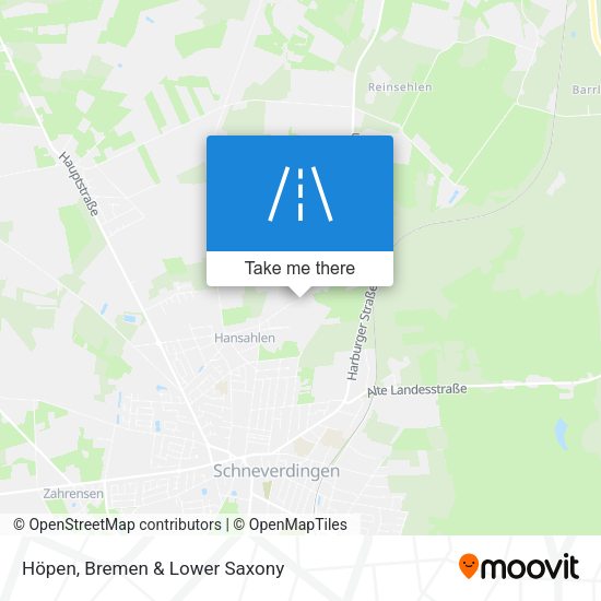 Höpen map