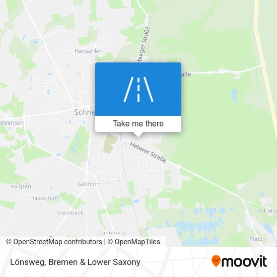 Lönsweg map