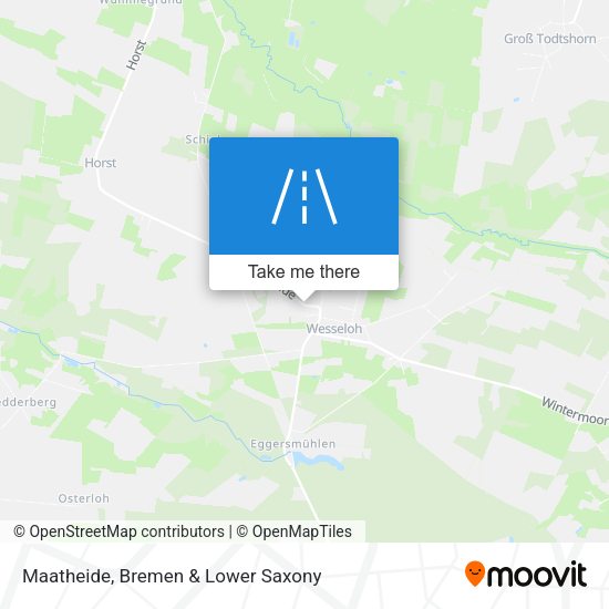 Maatheide map
