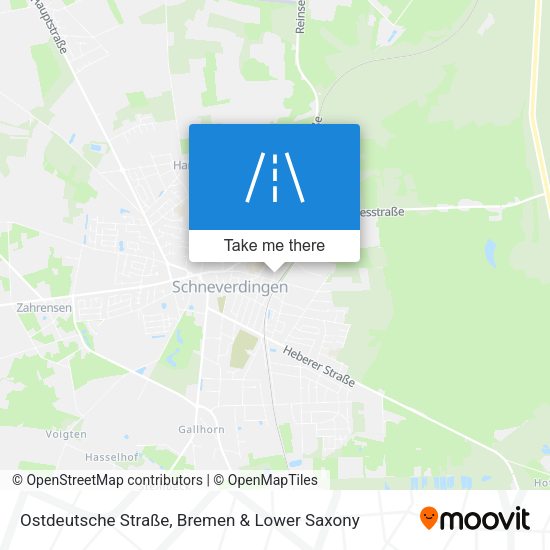 Ostdeutsche Straße map