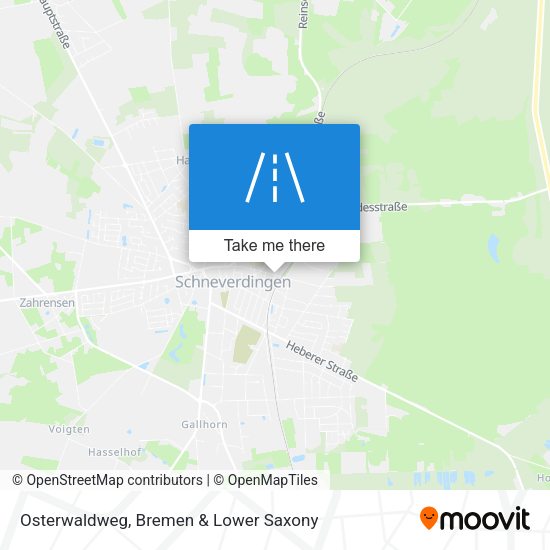 Osterwaldweg map