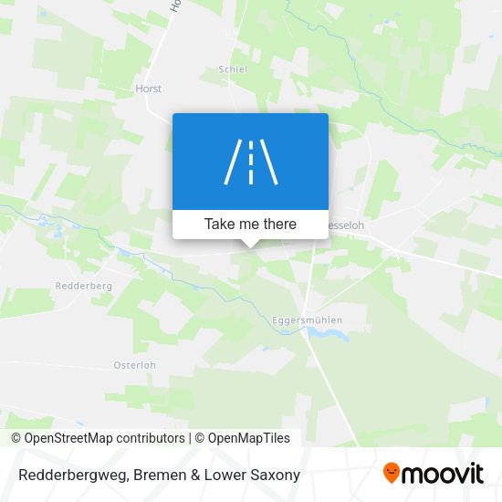Redderbergweg map