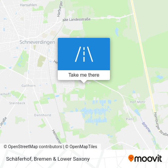Schäferhof map