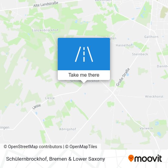 Schülernbrockhof map