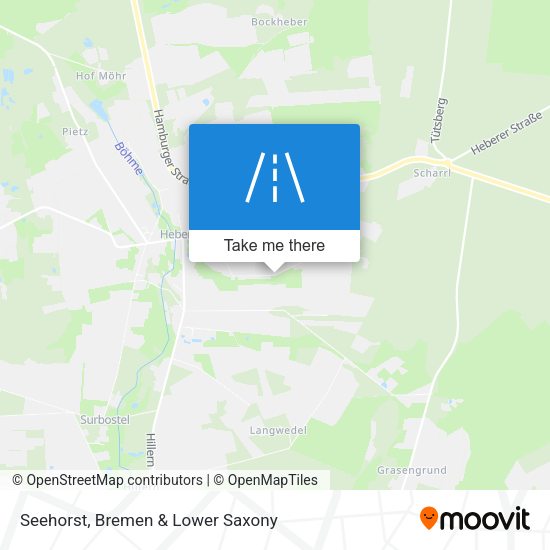 Seehorst map