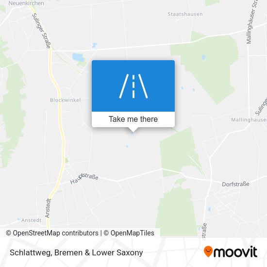 Schlattweg map
