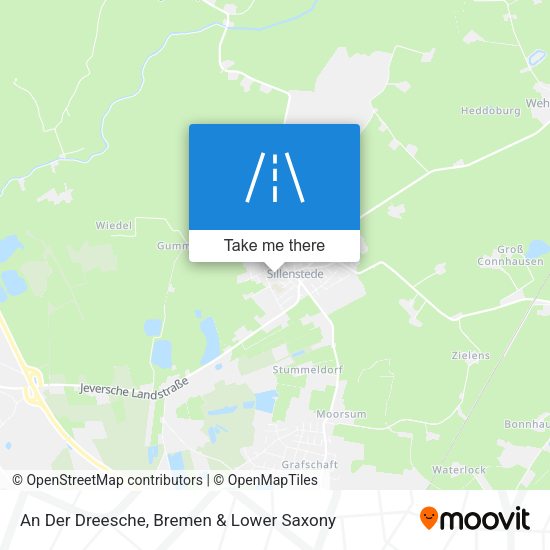 An Der Dreesche map
