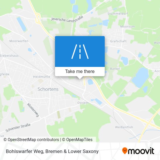 Bohlswarfer Weg map