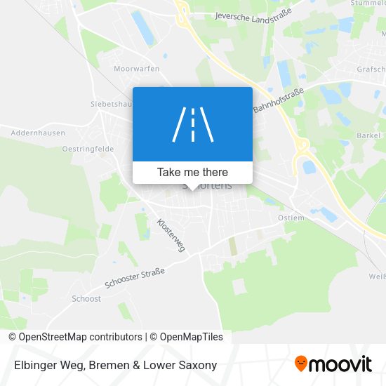 Elbinger Weg map