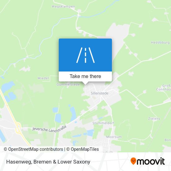 Hasenweg map
