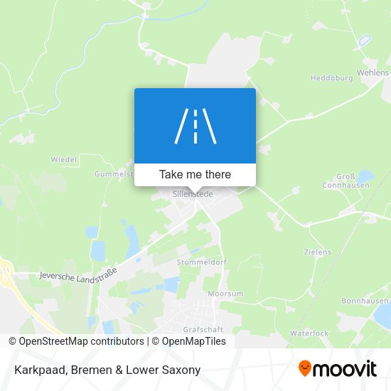 Karkpaad map