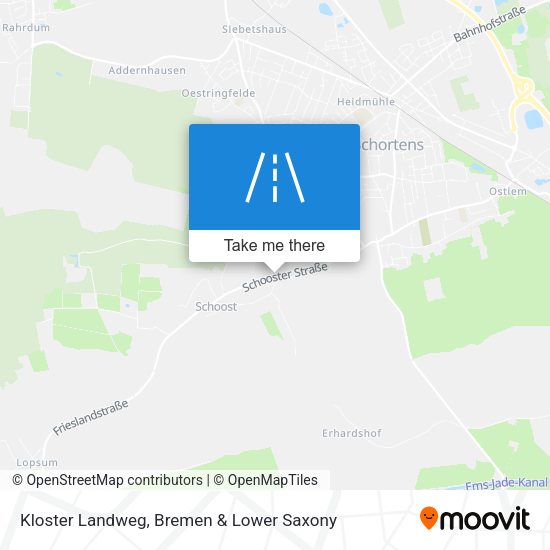 Kloster Landweg map