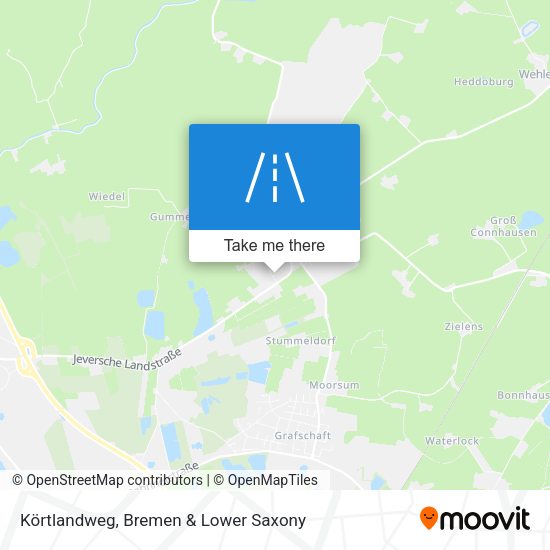 Körtlandweg map