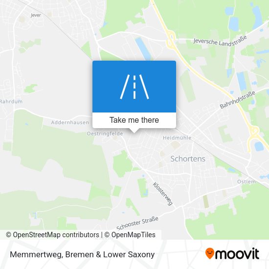 Memmertweg map