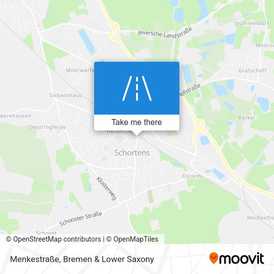 Menkestraße map