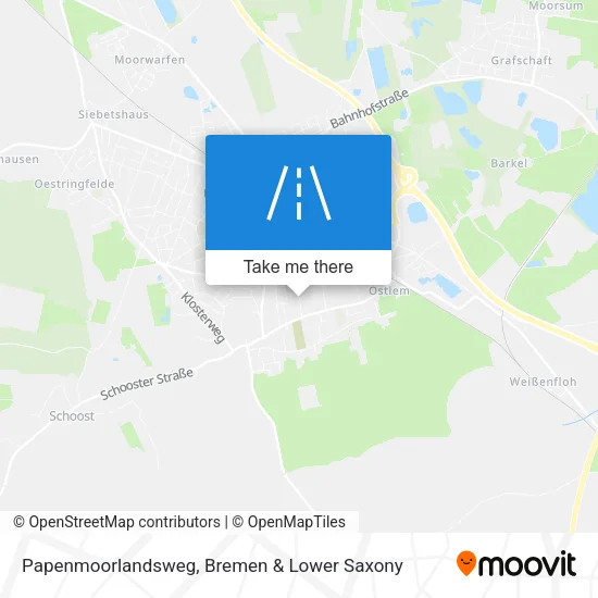 Карта Papenmoorlandsweg