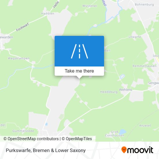 Purkswarfe map