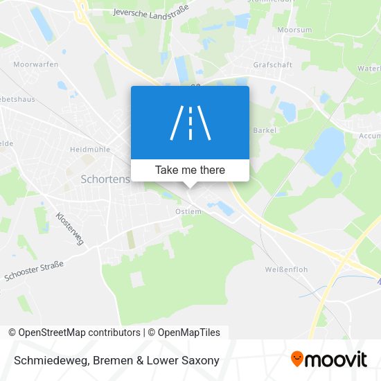 Schmiedeweg map