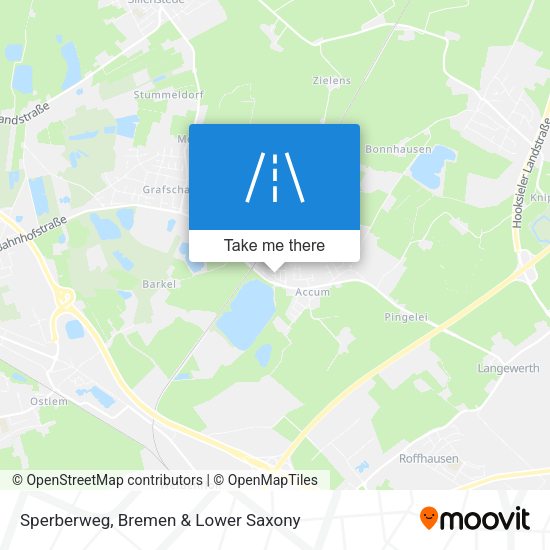 Sperberweg map